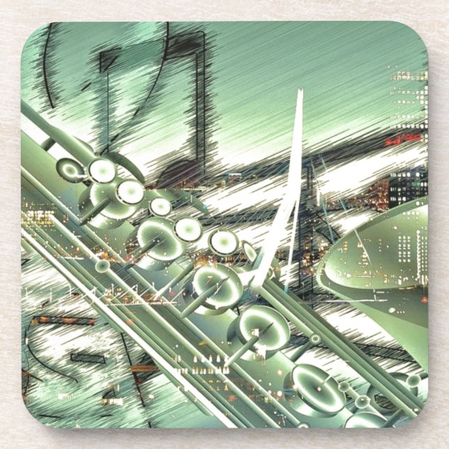 Posavasos Accesorios de diseño de música saxofónica - person (Frente)