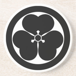 Posavasos Acedera de madera en círculo