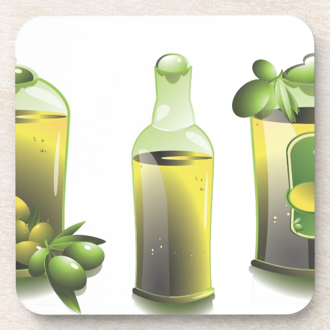 Posavasos Aceite De Oliva EVOO Para Chefs (Frente)
