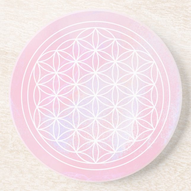 Posavasos Aceptación Rosa (Frente)