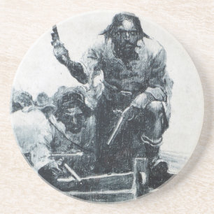 Posavasos Acercamiento de Blackbeard