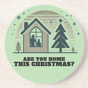 Posavasos Acogedores Navidades en casa decoración artística