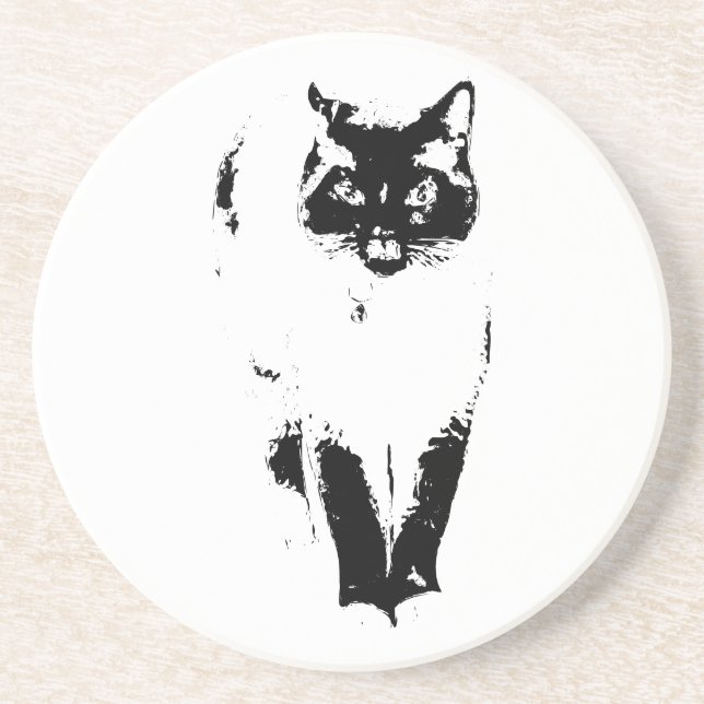 Posavasos Actitud de Aristocat (Frente)