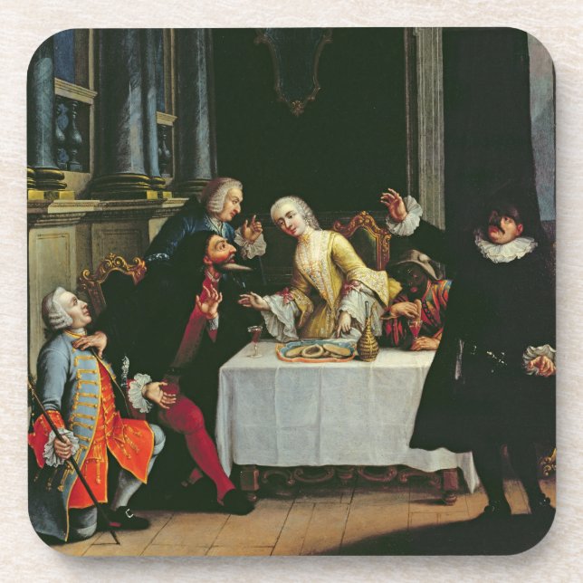 Posavasos Actores cómicos (Frente)