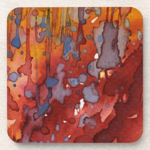 Posavasos acuarela 7 del fondo