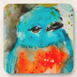 Posavasos Acuarela de aves acuáticas Duras