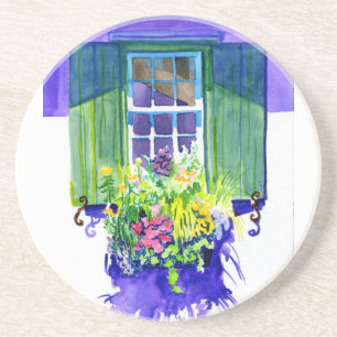 Posavasos acuarela de Windowbox