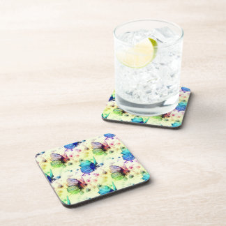Posavasos Acuarela Mariposa Astras De Corcho