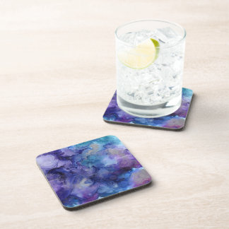 Posavasos Acuarela púrpura