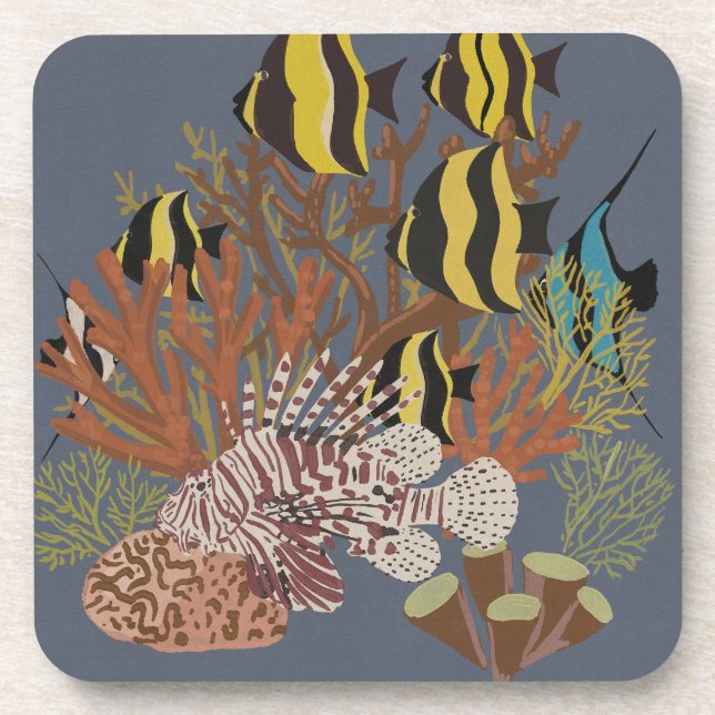 Posavasos Acuario Vintage (Frente)