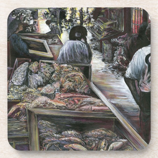 Posavasos Acuático, pero besado con viento del desierto, Jer (Frente)