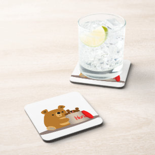 Posavasos ¡Adiós, cariño! Juego de mazas de Personalizado de