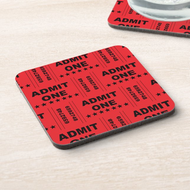 Posavasos "Admita un" sistema del práctico de costa (Lado Izquierdo)