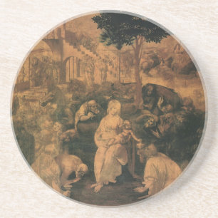 Posavasos Adoración de los Magos de da Vinci