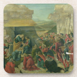 Posavasos Adoración de unos de los reyes magos, c.1480