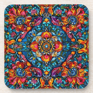 Posavasos Adorno Floral