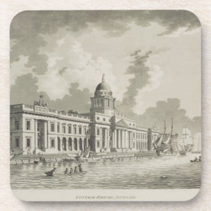 Posavasos Aduanas, Dublín, 1792 (grabado)