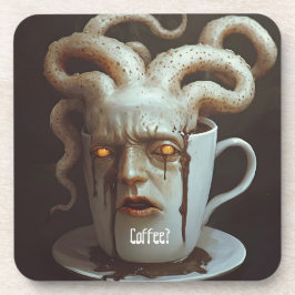 Posavasos advertencia de nivel de cafeína del lunes por la m