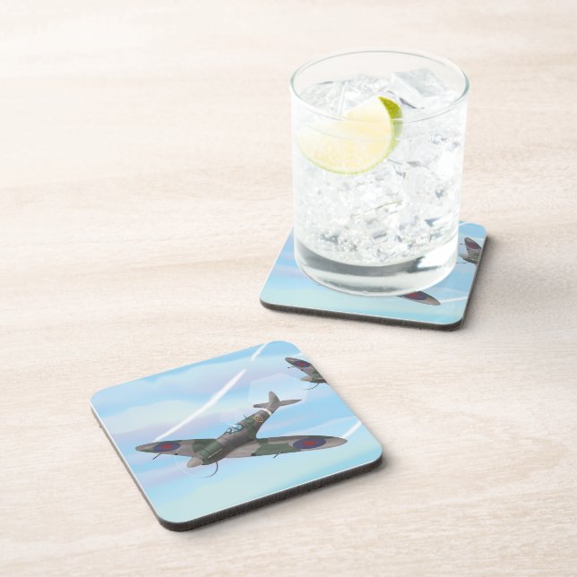 Posavasos Aeronave antigua (Lado Derecho)