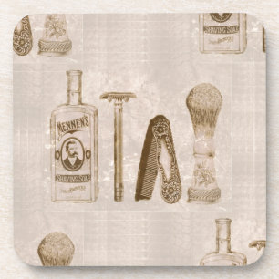 Posavasos afeitado de hombres