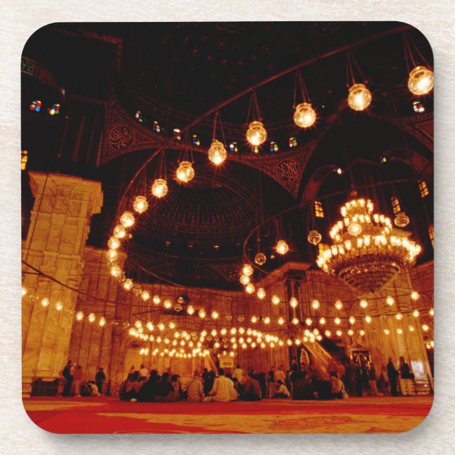 Posavasos África, Egipto, El Cairo, la mezquita Muhammad Ali (Frente)