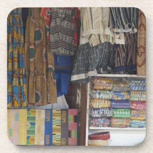 Posavasos África, Ghana, Acra. Textil y artesanía de Acra
