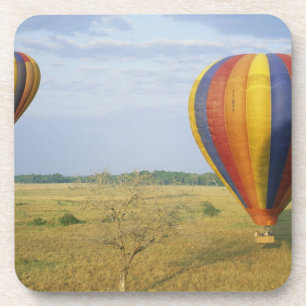 Posavasos África, Kenia, Reserva Nacional Masai Mara,