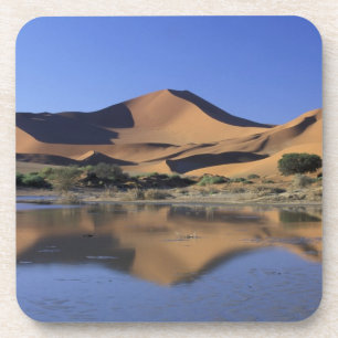 Posavasos África, Namibia, Parque Nacional Namib, Sossusvlei