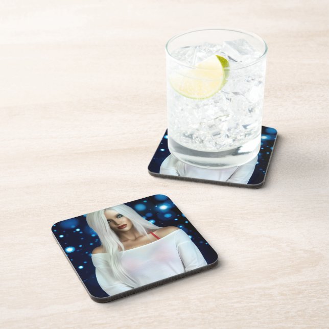 Posavasos Afterglow hard plastic coasters (Lado Derecho)