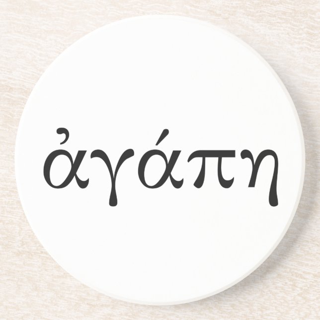 Posavasos Agape (Frente)