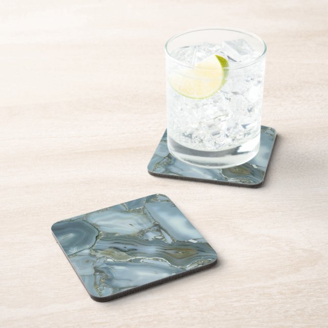 Posavasos Ágata azul (Lado Derecho)