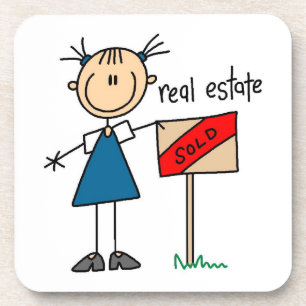 Posavasos Agente de bienes raíces