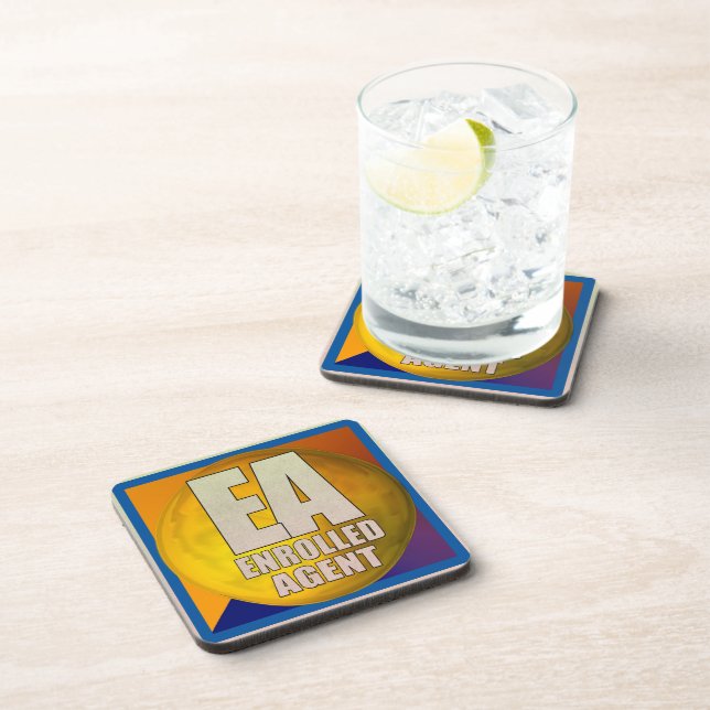 POSAVASOS AGENTE INSCRITO DE LOGO DE EA (Lado Derecho)