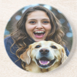 Posavasos Agregar foto personalizada de Labrador Retriever