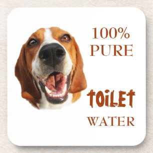 Posavasos Agua de inodoro pura