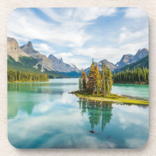 Posavasos Agua   Lago Maligno, Parque Nacional Jasper, Canad