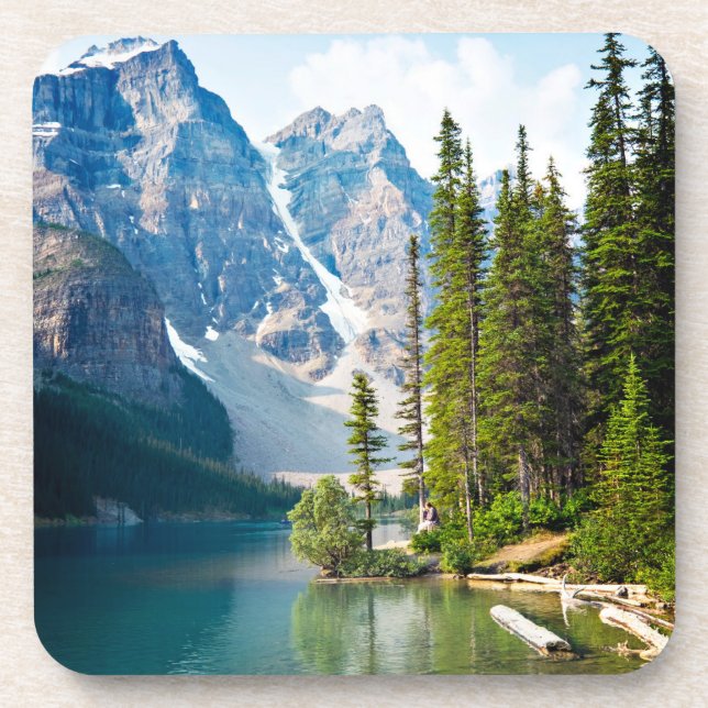 Posavasos Agua | Lago Moraine, Canadá (Frente)