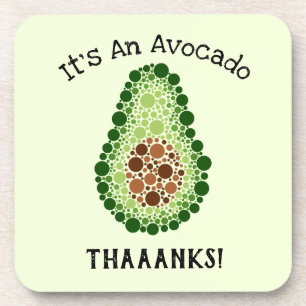 Posavasos Aguacate en Puntos