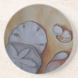 Posavasos Aguas marinas en la costa