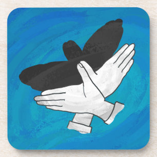 Posavasos Águila Sombra Sobre El Azul