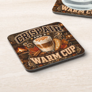 Posavasos Aire Crujiente Y Una Taza Caliente