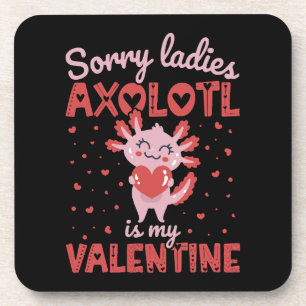 Posavasos Ajolote es mi San Valentín