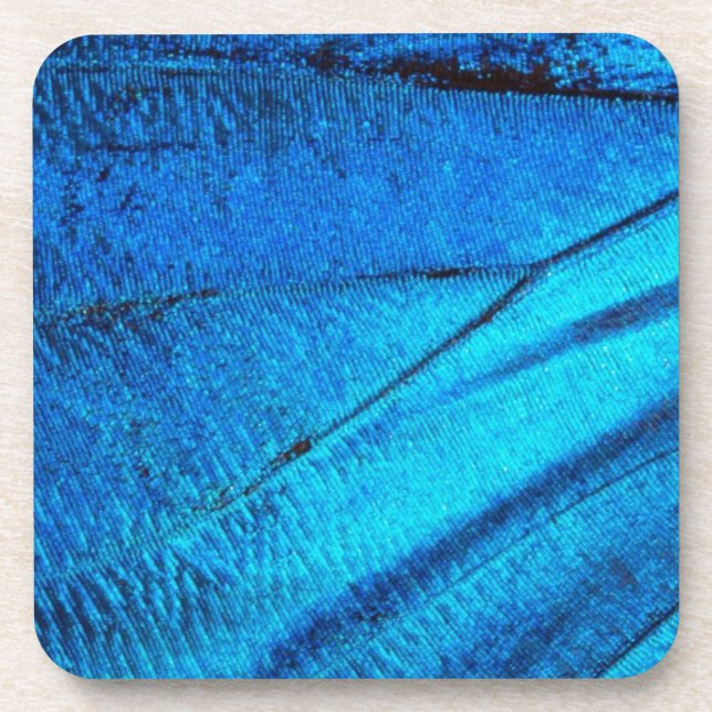 Posavasos Ala de mariposa azul irlandés (Frente)