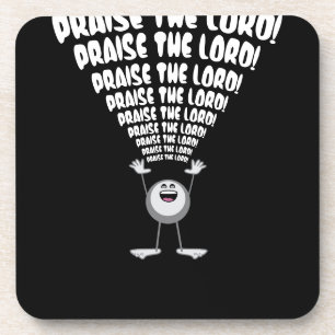 Posavasos Alabar a la Emoji del Señor