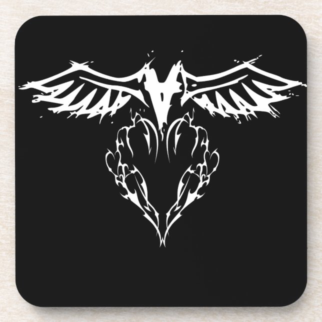 Posavasos Alas de la montaña rusa del amor (Frente)