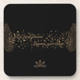 Posavasos Alas de sueño Monasterio de plástico duro