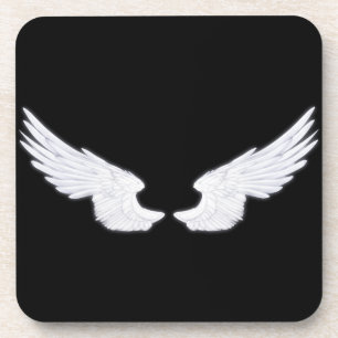 Posavasos Alas del Ángel Blanco caído
