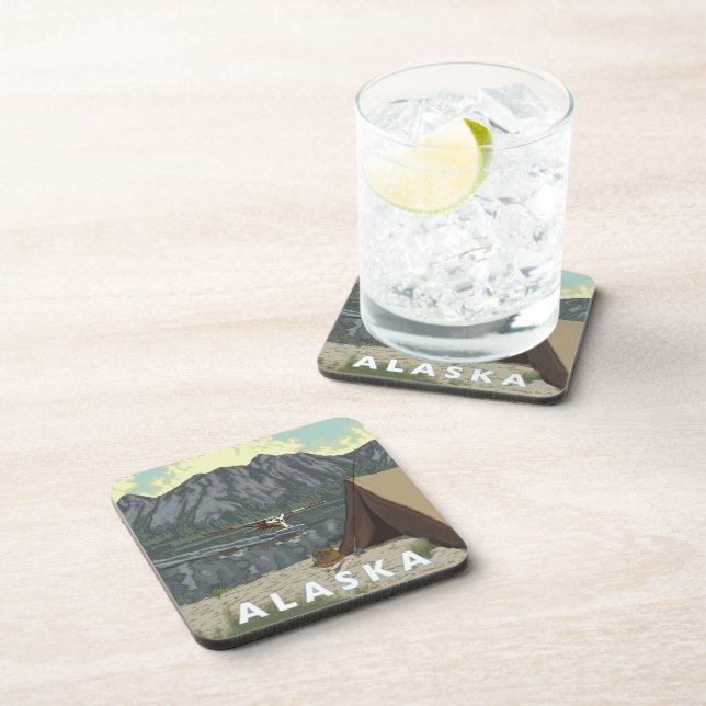 Posavasos Alaska Bush Plane Souvenirs (Lado Derecho)