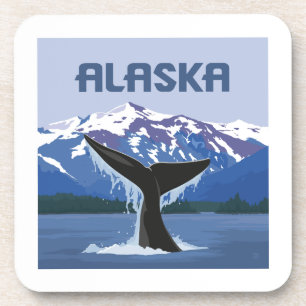Posavasos Alaska   Comercio de ballenas
