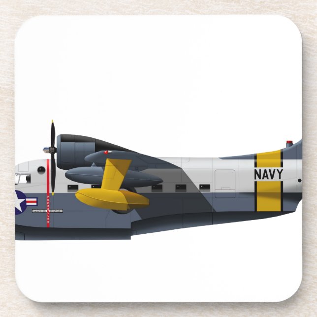 Posavasos Albatros 1906 de Grumman HU-16B (Frente)